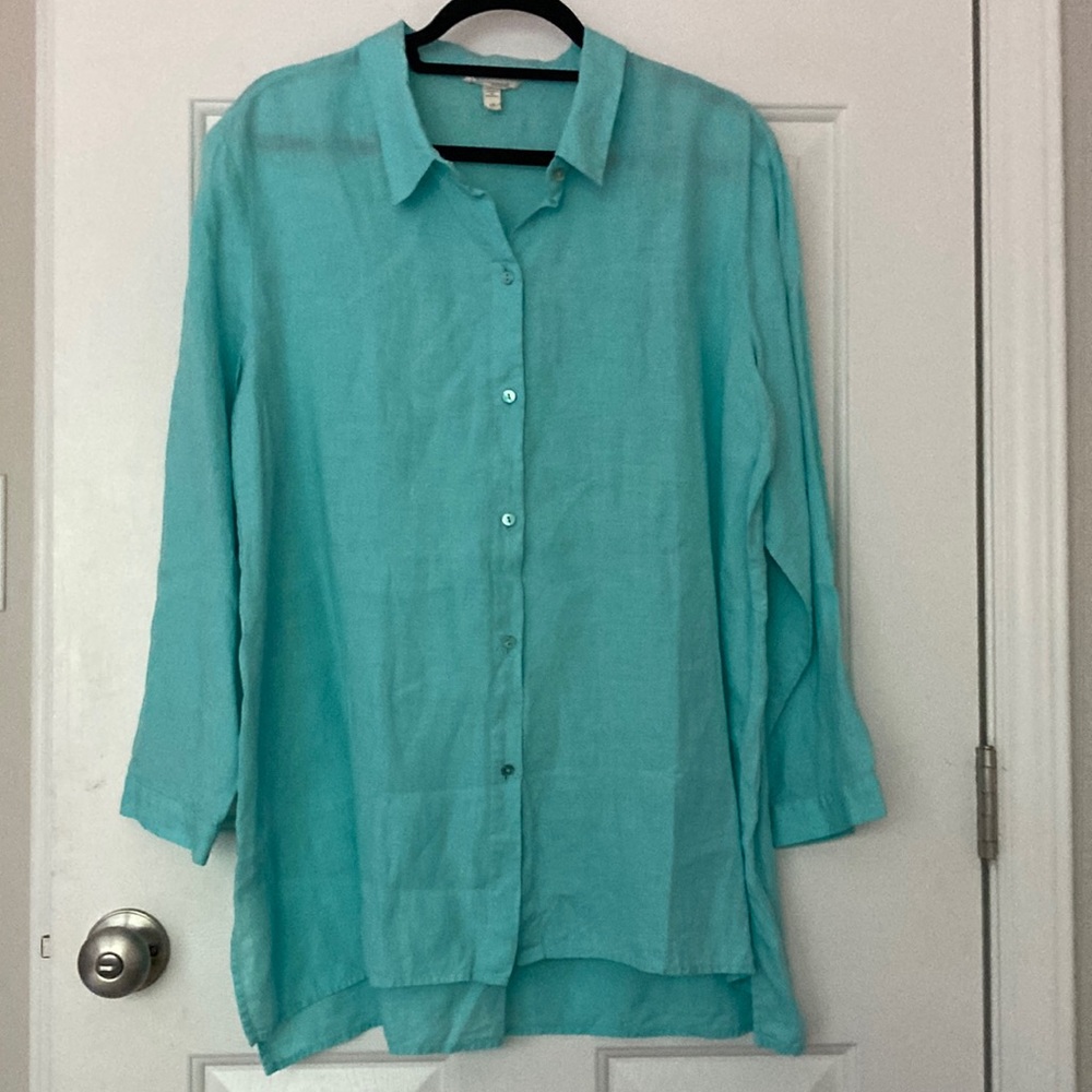 Eileen Fisher Organic linen Shitt